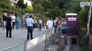 Die CDU-Fraktion informierte sich in Zell über den Glasfaserausbau.