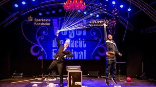 Mit einem Programm aus Musik, Theater, Kleinkunst und Zauberei setzte das Stadtpark-Festival wie in den Vorjahren auf Abwechslung.