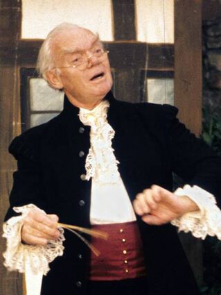 Auf der Bühne der Festspiele im Juli 1986.