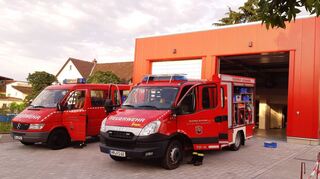 Die Schwanheimer Feuerwehr ist in das umgebaute und erweiterte Gerätehaus umgezogen.