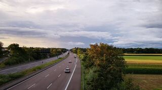 Bei einer neuen Lärmuntersuchung sollen auch die Lärmemissionen der A 67 berücksichtigt werden,