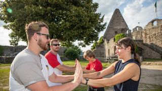 Konzerte und Angebote zum Mitmachen gab es beim ersten Lindenfels-Festival im Sommer.