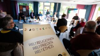 Im Haus am Maiberg gab es stundenlange Diskussionen darüber, was die Weltreligionen zum Frieden beitragen können.