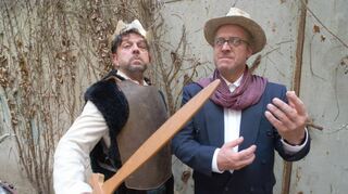Mit dem komödiantischen Kammerspiel „Zwei Genies am Rande des Wahnsinns“ gastiert das Theater Buffo aus Berlin im Parktheater.