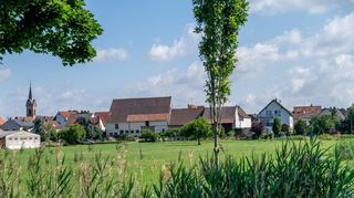 Am Ortseingang von Fehlheim soll im alten Neckarbett eine siebezügige Kita für Fehlheim und Schwanheim gebaut werden.