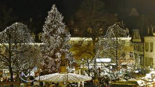 Kurz vor Ausbruch der Corona-Pandemie konnte 2019 zum letzten Mal ein richtiger Weihnachtsmarkt in Bensheim veranstaltet werden. Am 25. November gibt es nach der Zwangspause einen neuen Anlauf, der allerdings an Auflagen geknüpft ist.