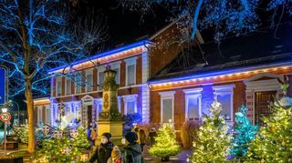 Eine Allee mit Christbäumen, die von Vereinen originell geschmückt werden, soll es in diesem Jahr wieder geben. Die Premiere 2020 kam sehr gut an.