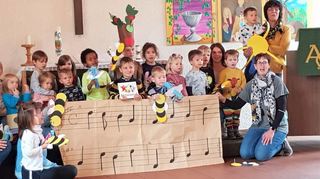 Dem Zeller Kindergarten wurde kürzlich das Carusos-Zertifikat verliehen.