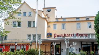 <p>Ungewisse Zukunft: Das Parkhotel Krone in Auerbach hat geschlossen. Der Betreiber soll Insolvenz angemeldet haben.</p>