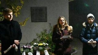 Ernste Worte von (v.l.) Mika Hoffmann, Michelle Glanzner und Lea May.