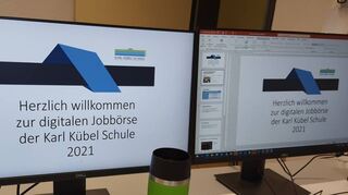 An der digitalen Jobbörse der Karl-Kübel-Schule nahmen mehr als 1100 Schülerinnen und Schüler teil.