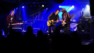 Im Musiktheater Rex traten am Mittwoch Carl Carlton & the Songdogs auf.