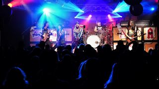 John Diva & The Rockets of Love waren am Freitagabend zu Gast im Musiktheater Rex.