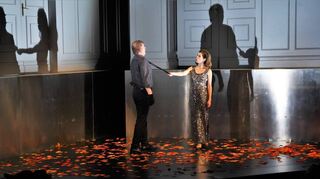 Das Renaissancetheater Berlin zeigte am Freitagabend im Parktheater den Einakter „Fräulein Julie“.