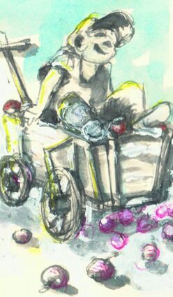 Ein Beispiel für die Illustrationen von Martin Konietschke.