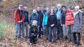 Die letzte Tour des Jahres der SSG-Gruppe „Wandern für Aktive“ führte rund um den Melibokus.