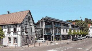 Das Rathaus in Reichenbach