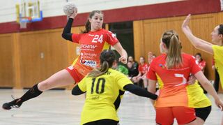 Nina Rädge erzielte beim Heimsieg der Junior-Flames gegen Weiterstadt sechs Tore – dabei traf sie bei fünf Versuchen vom Siebenmeter-Punkt fünfmal.