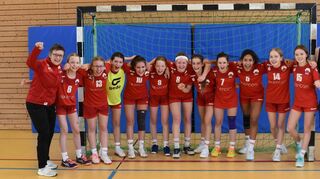 Ohne Punktverlust schaffte die weibliche D-Jugend der HSG Bensheim/Auerbach die Meisterschaft in der Bezirksoberliga.