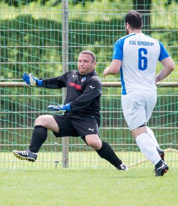 Holger Rettig half immer wieder (so wie hier 2017) als Torhüter bei der FSG aus, nun muss er das Team als Interimstrainer zum Klassenerhalt führen.