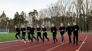 Huddle-Ge-Duddles nennt sich die junge Gruppe des Lorscher LCO. Die Leichtathleten sind Kreismeister und jetzt für die Wahl als „Team des Jahres“ nominiert.