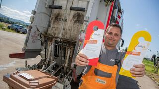 Seit Jahren kämpft die Bergsträßer Müllabfuhr mit Aufklärung gegen die vielen Fremdstoffe im Bioabfall – bisher ohne größeren Erfolg: Die Qualität der Abfälle hat sich nicht merklich verbessert. Ab sofort droht Falschtrennern die Rote Karte.