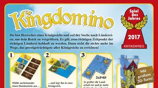 KingDomino ist Spiel des Jahres 2017.
