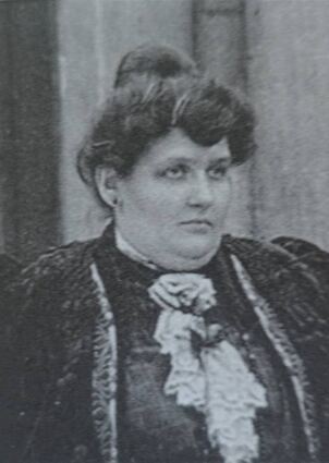 Paula Thiede im Jahr 1906.