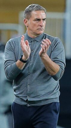 Trotz des Ausscheidens ist Türkeis Trainer Stefan Kuntz zufrieden.