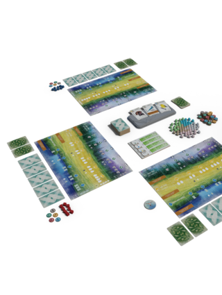 Hier ein Blick aufs Spielbrett.