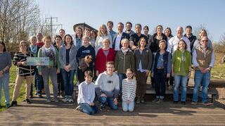 Umweltschulen aus ganz Südhessen wurden vom Land Hessen bei einem Treffen am Naturschutzzentrum Bergstraße ausgezeichnet.