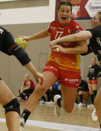 Das energische Auftreten von Lisa Friedberger, die zudem beste Flames-Werferin war, reichte nicht zum Punktgewinn gegen Leverkusen.