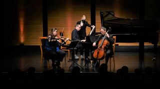 Das Gould Piano Trio spielte am Samstag auf Einladung der Kunstfreunde Bensheim im Parktheater.