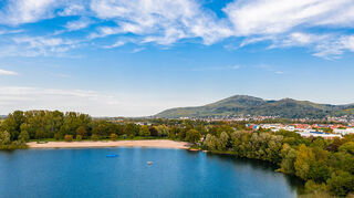 Der Badesee in Bensheim