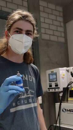 Nils Conradi, Schüler der Karl-Kübel-Schule in Bensheim, forschte eine Woche in Darmstadt im Erfinderlabor.