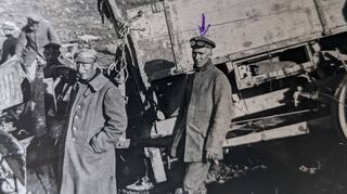 Das Lindenfelser Paar bereiste eine Rückzugsroute, auf der der Vater von Ursula von Reuß und seine Einheit am Ende des Ersten Weltkriegs unterwegs waren.