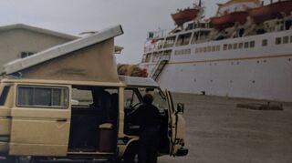 Mit dem VW Bulli bereiste das Lindenfelser Ehepaar von Reuß die Türkei. Eine Reise im Jahr 1988 hat sich der 94-jährigen Ursula von Reuß besonders ins Gedächtnis eingebrannt.