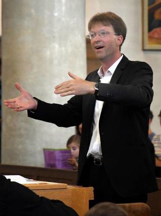 Kirchenmusiker Gregor Knop ist seit 20 Jahren Regionalkantor an der Bergstraße.