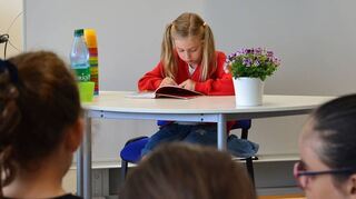 Schüler der ersten drei Klassen haben sich an der Reichenbacher Felsenmeerschule dem Lesewettbewerb gestellt.
