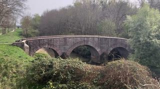 Die noch heute erhaltene Wattenheimer Brücke ersetzte 1774 einen hölzernen Vorgängerbau. Heute wird sie vornehmlich von Radlern frequentiert, über Jahrhunderte war die Umgebung aber Mittelpunkt menschlichen Lebens.