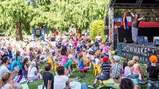 Beim Birkengarten-Festival in Lorsch wird auch für Familien jede Menge geboten.