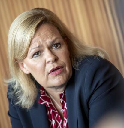 Nancy Faeser (SPD) richtet die „Heimat“-Abteilung neu aus.