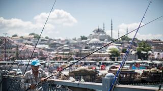 Auf der Grenze zwischen Europa und Asien: Istanbul