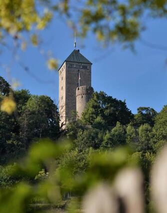 Die Starkenburg thront über Heppenheim und ist das Wahrzeichen der Stadt. In dem Gemäuer war vor einigen Jahrzehnten ein besonderer Mann anzutreffen.