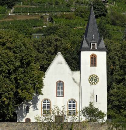 Die Bergkirche in Zwingenberg