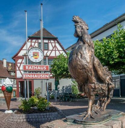 Das Rathaus in Einhausen