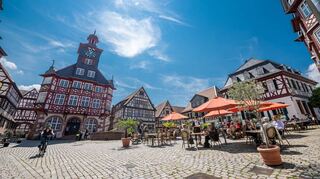 Der Heppenheimer Marktplatz bietet ein Flair, um das viele Nachbarstädte die Kreisstadt beneiden würden, lautete der Tenor bei der Heppenheimer Wirtschaftslounge am Mittwochabend.