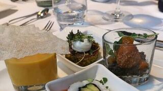 Vorspeisen-Viererlei aus dem neuen Palazzo-Menü.