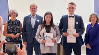 Schüler des Beruflichen Gymnasiums der Karl-Kübel-Schule haben mit Erfolg am Europäischen Wettbewerb teilgenommen.