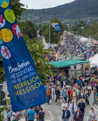 Der Hessentag in Bensheim war geprägt durch heißes Sommerwetter – wie viele Sonnenstunden wurden am Ende der Festtage gezählt?